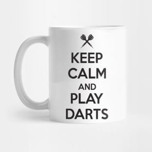 Keep calm and play darts Mug